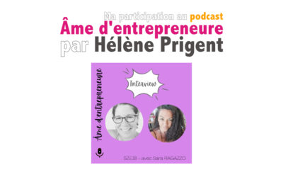Ma participation au podcast d’Hélène 🎙