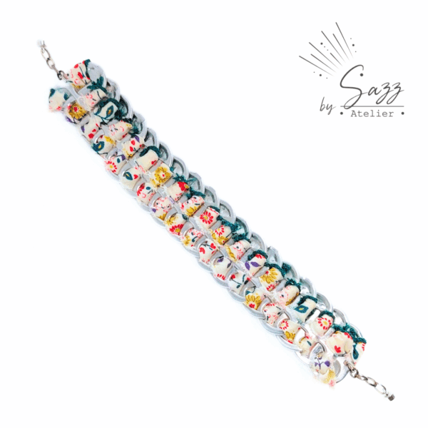 Bracelet • Duo • Fleurs • Collection Popcycling