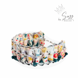 Bracelet • Duo • Fleurs • Collection Popcycling