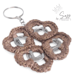 Porte-clé • Trèfle • Bijou de clé • Collection solaire