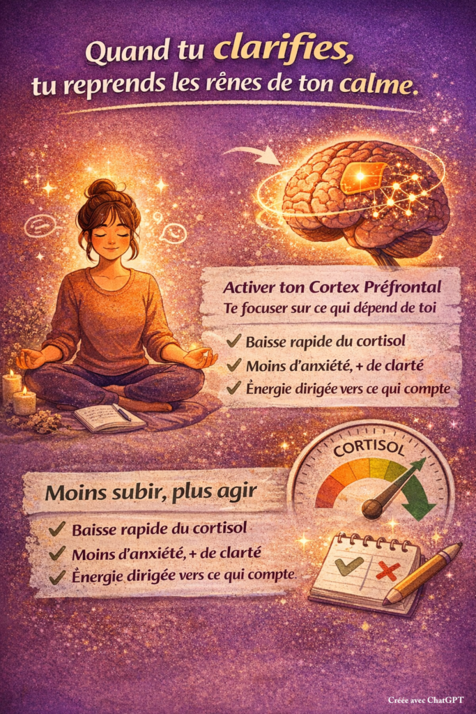 Distinguer ce que tu contrôles change vraiment ta vie • le pouvoir de la clarté intérieure.