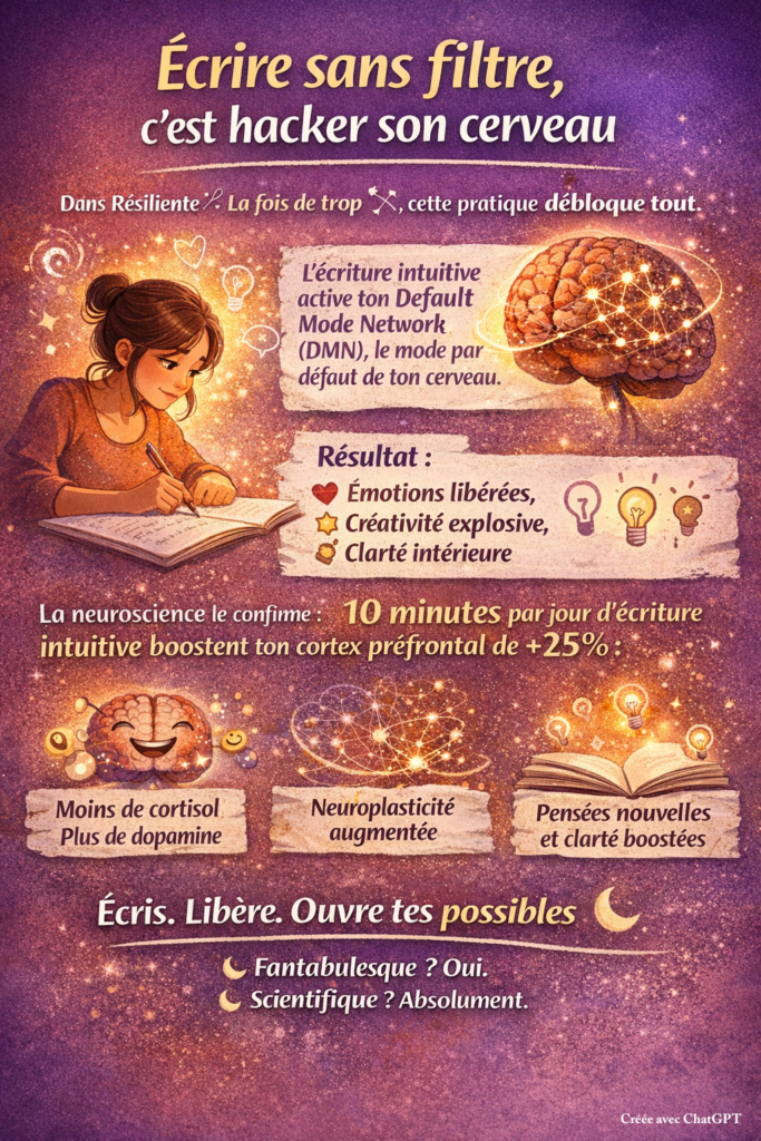 L'écriture intuitive : ton cerveau libéré